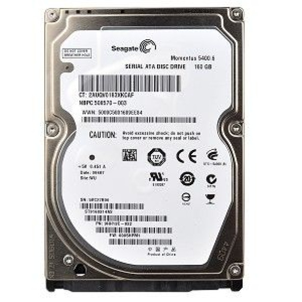 Seagate Momentus 160 GB ST9160314AS 2.5" Notebook Hard Disk