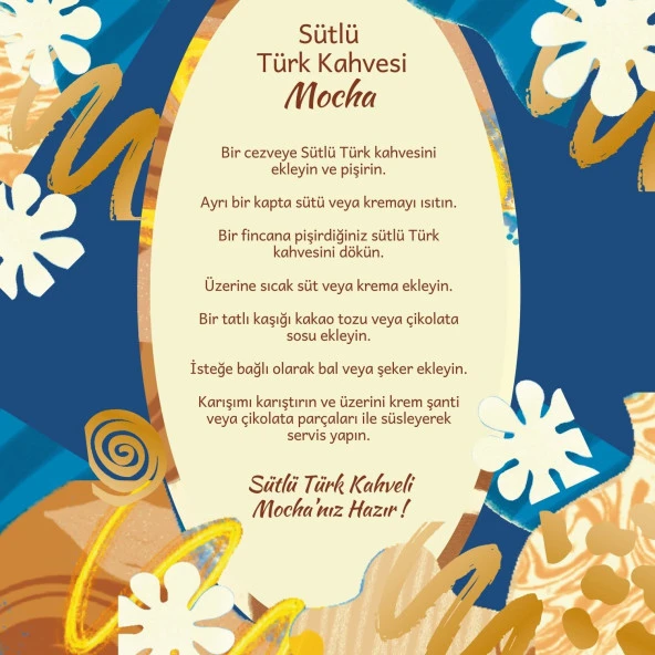 Mim and More Sütlü Türk Kahvesi Süt Aromalı Türk Kahvesi 200 Gr - 5