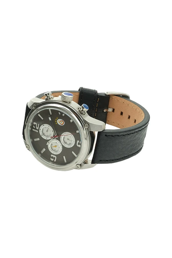 Galatasaray Orijinal Deri Kordonlu Multifonksiyonel Kol Saati - 3