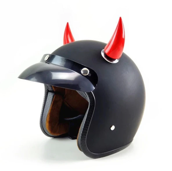 MTS Kask Boynuz Süsü (2 Adet) Siyah - 2