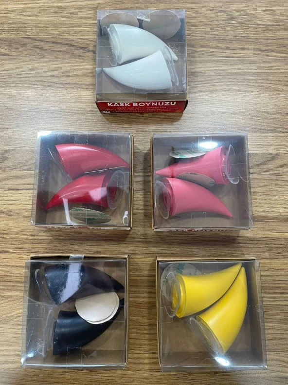 MTS Kask Boynuz Süsü (2 Adet) Siyah - 4