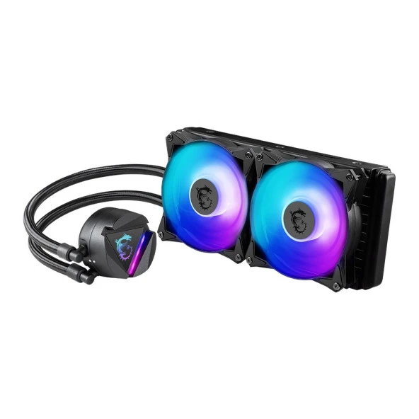 MSI MAG CORELIQUID 240R V2 2x120mm ARGB Fanlı Sıvı işlemci Soğutucusu - 2