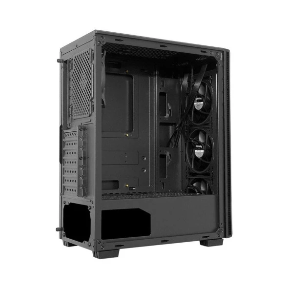 FRISBY FC-9420G 600W 80Plus 4xRGB Fanlı Temperli Cam Mesh Gaming Kasa - 4