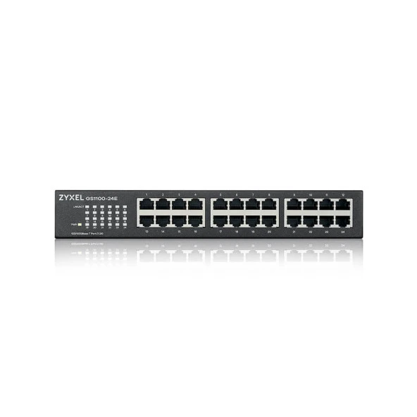 ZYXEL GS1100-24E 24 Port 100/1000 Mbps Gigabit Ethernet Yönetilmeyen Switch - 3