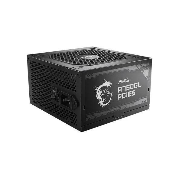 MSI MAG A750GL PCIE5 750W 80Plus Gold Modüler ATX 3.1 PCIE 5.1 Güç Kaynağı - Resim 6