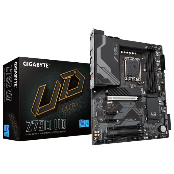 GIGABYTE Z790 UD Intel Z790 Soket 1700 DDR5 7600MHz (O.C.) ATX Anakart