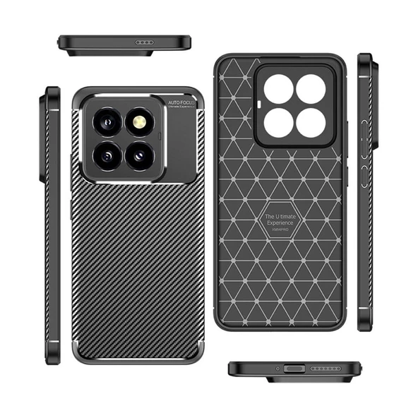 Xiaomi Mi 14 Pro Kılıf Zore Negro Silikon Kapak - Resim 2
