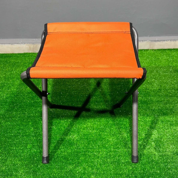 Argeus Katlanabilir Pedli Tabure Turuncu - 2