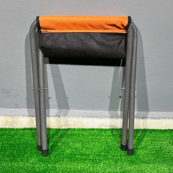 Argeus Katlanabilir Pedli Tabure Turuncu - 3