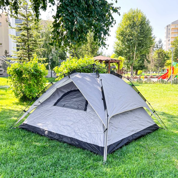 Argeus Infinity 4 Kişilik 3 Mevsim Otomatik Kamp Çadırı (ARG-206) - 6