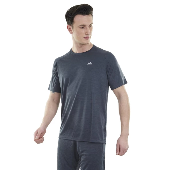 Alpinist Mission Ultra Dry Erkek T-Shirt Antrasit (600614) - Resim 2