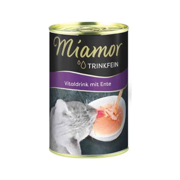 Miamor Ördek Etli Sıvı Desteği Kedi Çorbası 135 ml