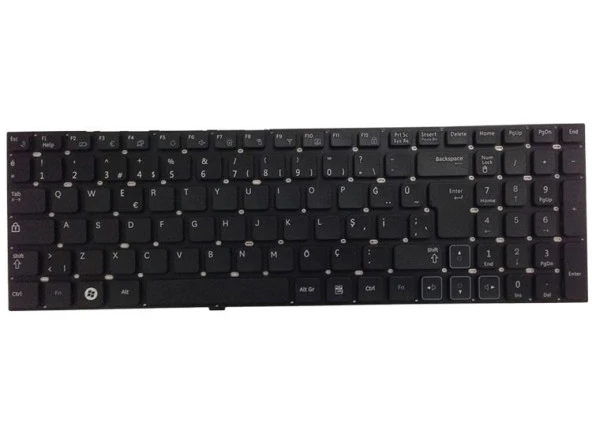 Samsung NP-RV509, NP-RV511 Notebook Klavyesi, Laprop Tuş Takımı Siyah TR