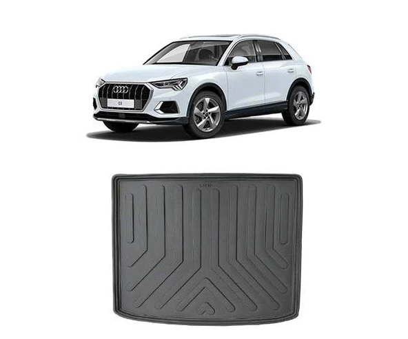 Rizline Audi Q3 2018 Sonrası  3D Bagaj Havuzu Siyah ürün görseli