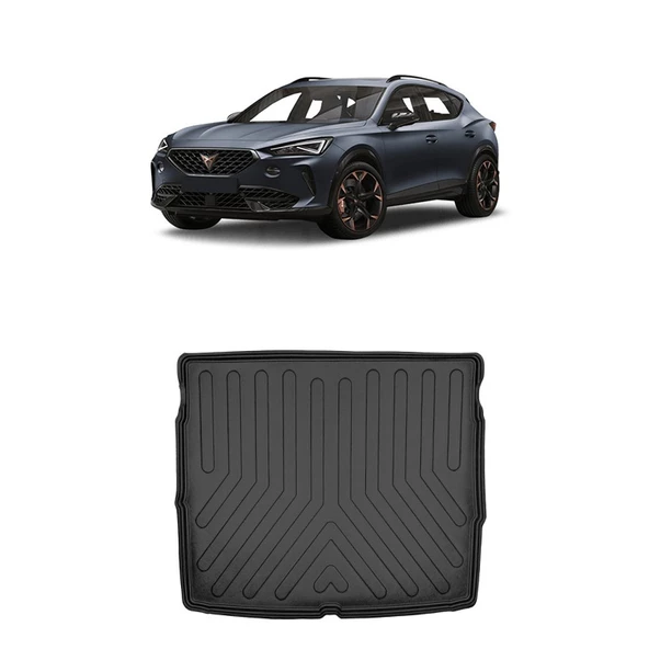 Rizline Cupra Formentor Üst  Konum 2020 Sonrası  3D Bagaj Havuzu Siyah ürün görseli