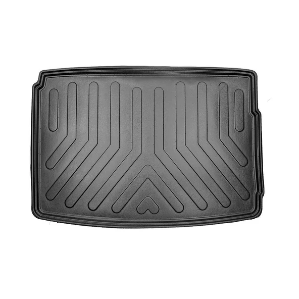 Rizline Fiat Fiorino 2007 Sonrası Halılı Zemin   3D Bagaj Havuzu Siyah - Resim 2