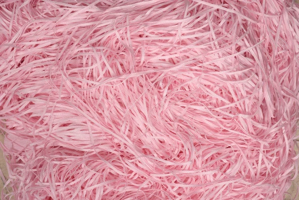 DÜZ İP PEMBE RUSTİK EN 100 CM BOY 210 CM HAZIR İP PERDE - Resim 6