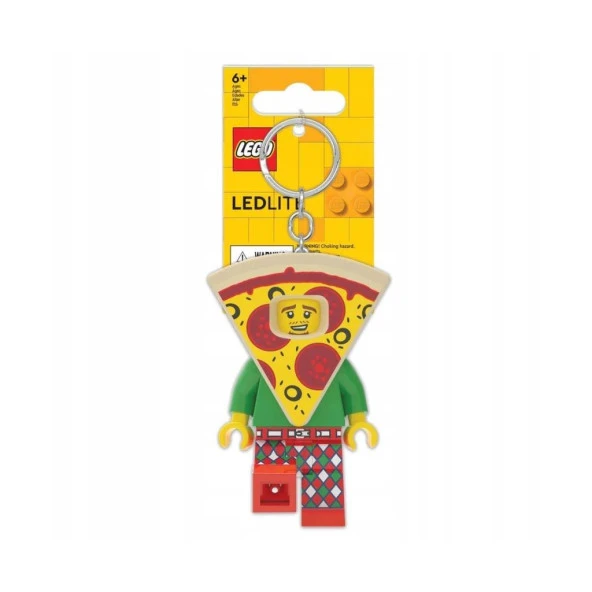 LEGO Ledlite 4006036 Iconic Pizza Guy Costume Led Key Chain