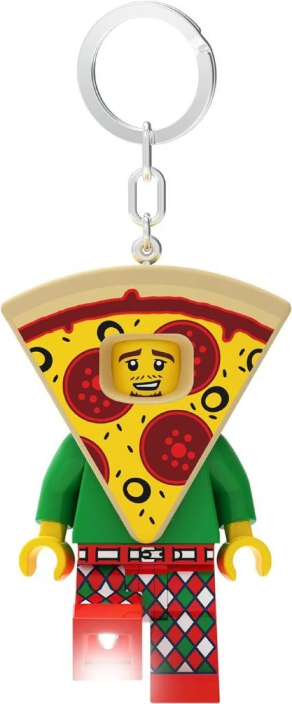 LEGO Ledlite 4006036 Iconic Pizza Guy Costume Led Key Chain - Resim 2