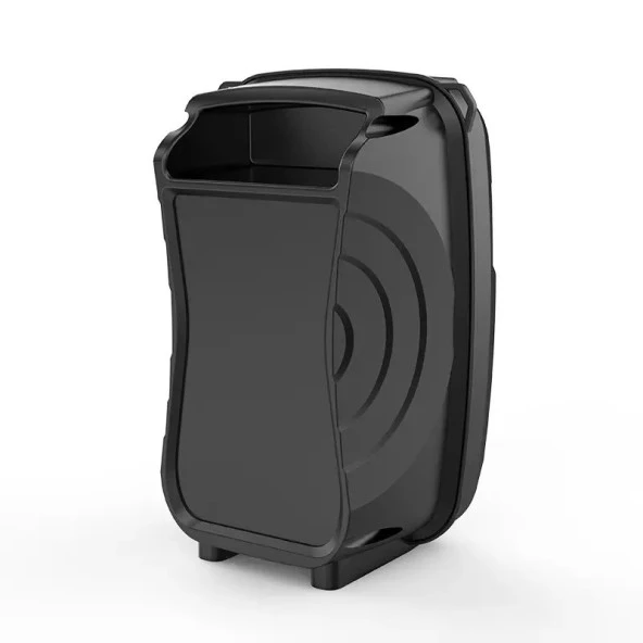 Concord ZQS1431 Rgb Ledli FM Radyolu USB ve Mikrofon Girişli 4 İnç Bluetooth Hoparlör - 4