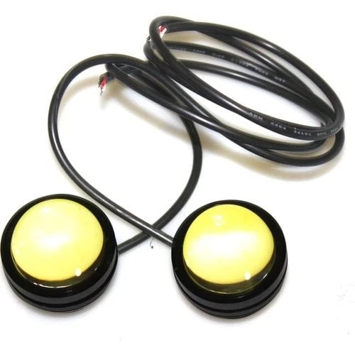 Space Gündüz Ledi Çakarlı 6W Turuncu 12V / Lapa172-3 - Resim 2