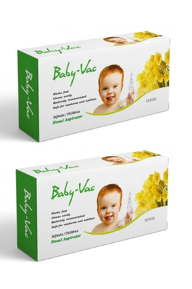 Baby-Vac Burun Aspiratörü X 2 Adet