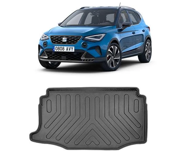 Rizline Seat Arona 2017 Sonrası Alt Konum 3D Bagaj Havuzu Siyah ürün görseli