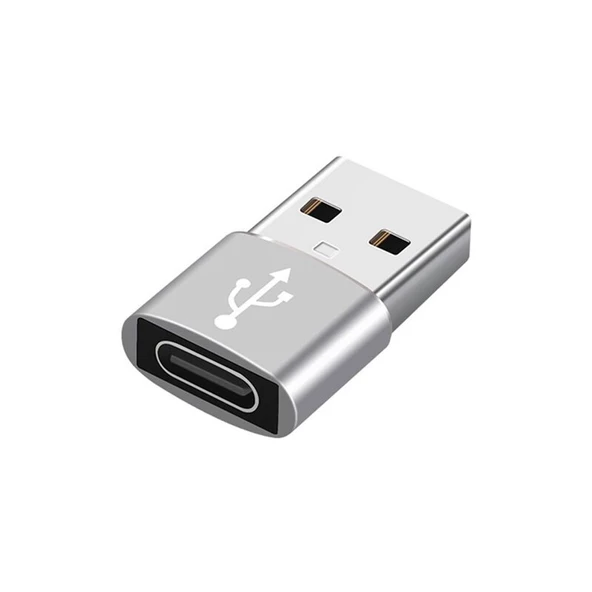 Type-C to Usb 3.0 Erkek Çevirici Dönüştürücü Adaptör Apple Samsung Vb. Cihazlarla Uyumlu - 2