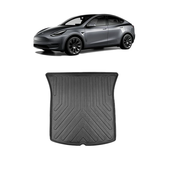Rizline Tesla Model Y 2019 Sonrası 3D Bagaj Havuzu Siyah ürün görseli