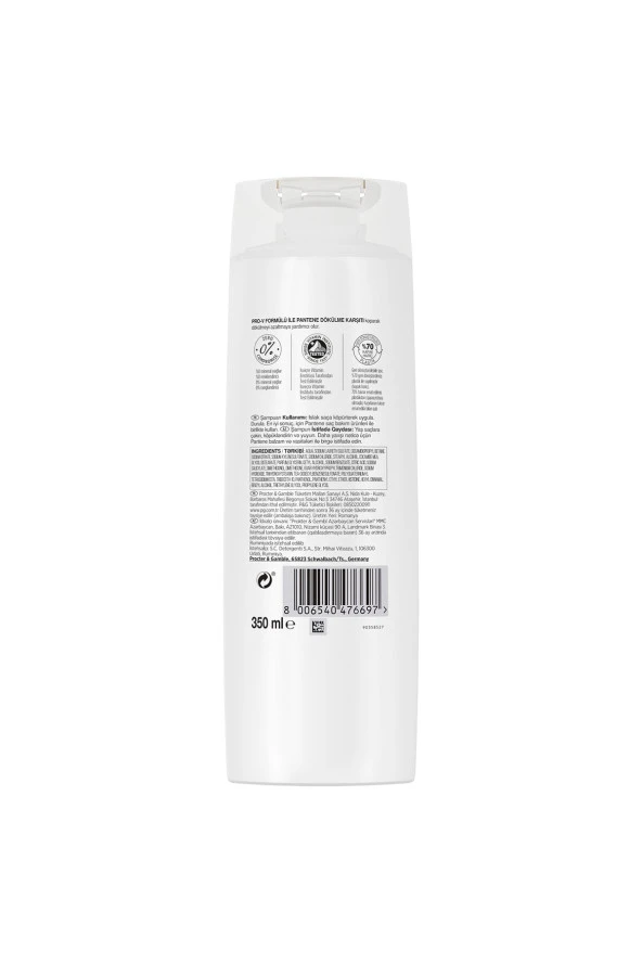 Pantene Dökülme Karşıtı Şampuan 350 ml - 7