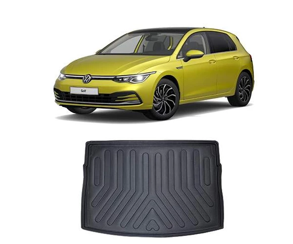 Rizline Volkswagen Golf 8 Üst Konum 2020 +  3D Bagaj Havuzu Siyah ürün görseli