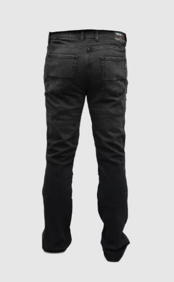 Forte Gt 1092 Spirit Korumalı Motosiklet Kot Pantolonu 34 Large Beden Siyah - 2