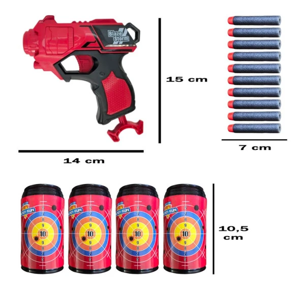 Prestij Oyuncak  KUTULU 2-Lİ HEDEFLİ DART ATICI FAB.1607 - Resim 4