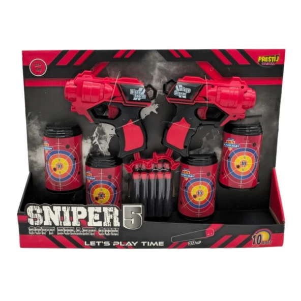 Prestij Oyuncak  KUTULU 2-Lİ HEDEFLİ DART ATICI FAB.1607 - Resim 5