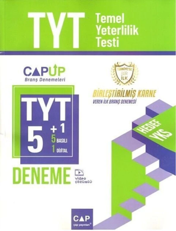 Çap Yayınları TYT 5 li Deneme Sınavı