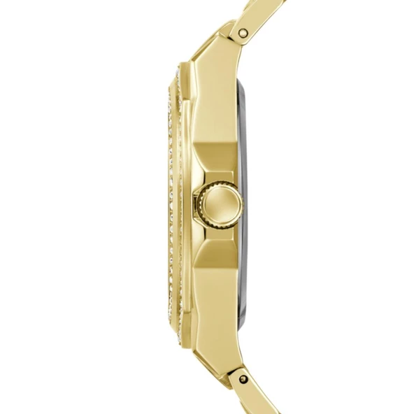 GUESS GUGW0685L2 ALTIN KAPLAMA TAŞLI KADIN KOL SAATİ - 2