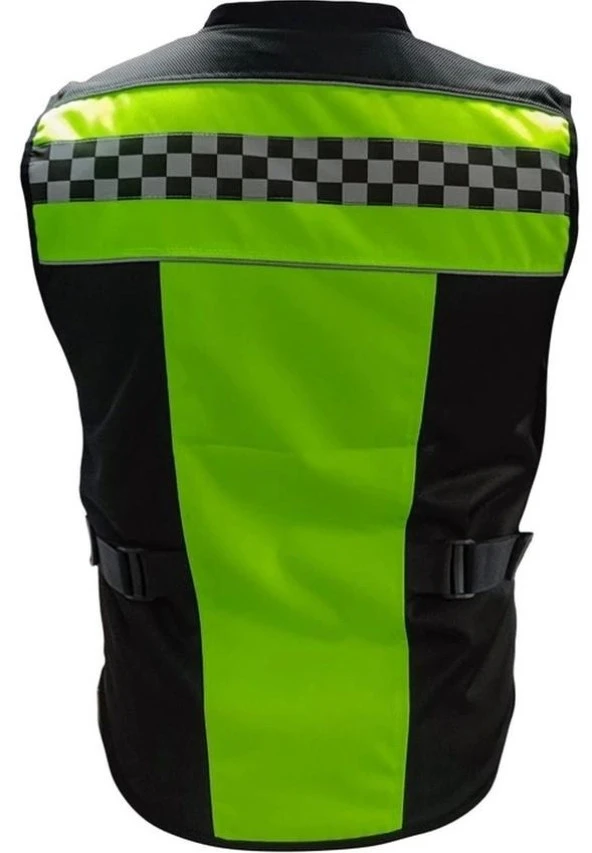 Forte Gt 2001186 Cepli Motosiklet Reflektif Yelek Rüzgara Geçirmez XL Beden - 5