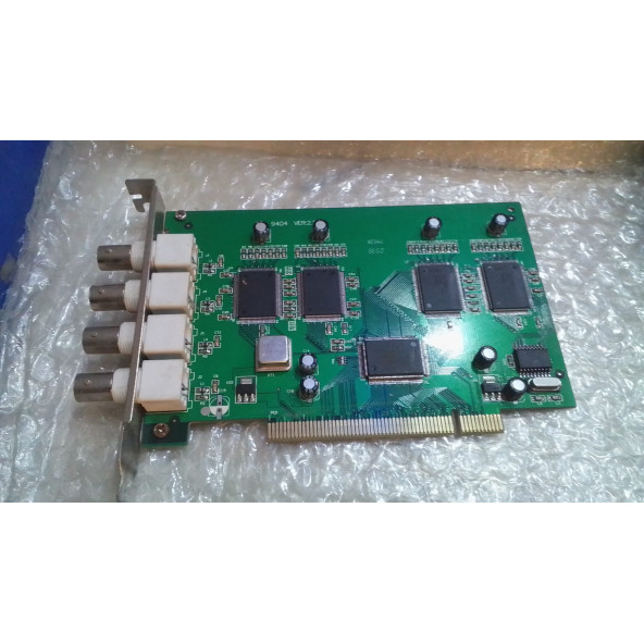 (2 KART 1 TANE FİYATINA) MASAUSTU PCLER ICIN 4 KANAL DVR KARTI (AS-4104DVR) İKİNCİ EL.YENİ - 3