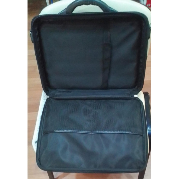 Darbeye Karşı Korumalı Laptop ve Evrak Çantası - Mat Siyah 13-13.3-14-15.6 Inç - 3