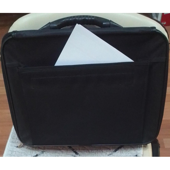 Darbeye Karşı Korumalı Laptop ve Evrak Çantası - Mat Siyah 13-13.3-14-15.6 Inç - 5