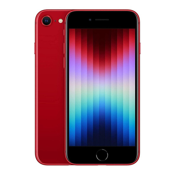 Apple iPhone SE 3 2022 128 GB Kırmızı (Apple Türkiye Garantili) Teşhir Ürün