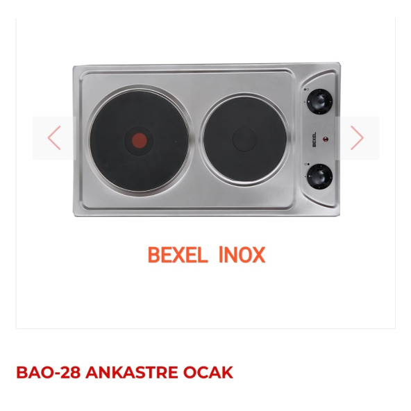 INOX BAO-28 ANKASTRE OCAK