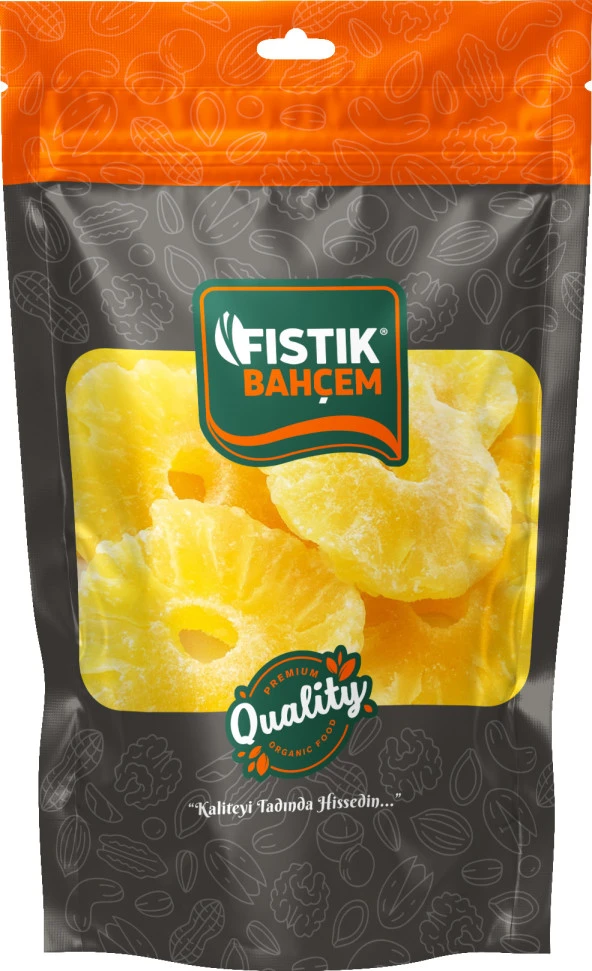 Fıstık Bahçem Ananas Kurusu 500 Gr