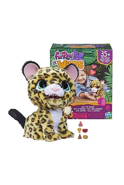 FURREAL LIL WILDS LOLLY THE LEOPARD HAS-F4394