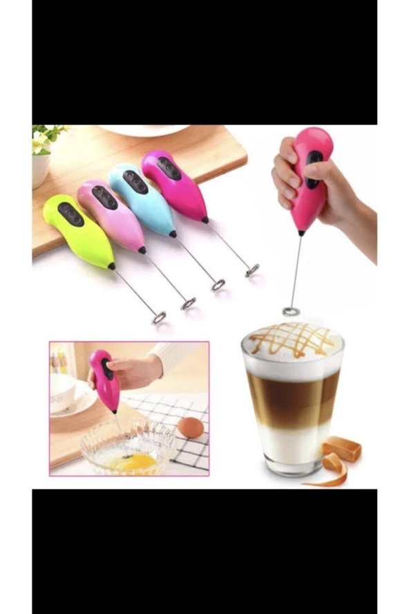 Baysa Pratik Pilli Mini Mikser Kahve Ve Süt Köpürtücüsü Yumurta Çırpıcısı - 4