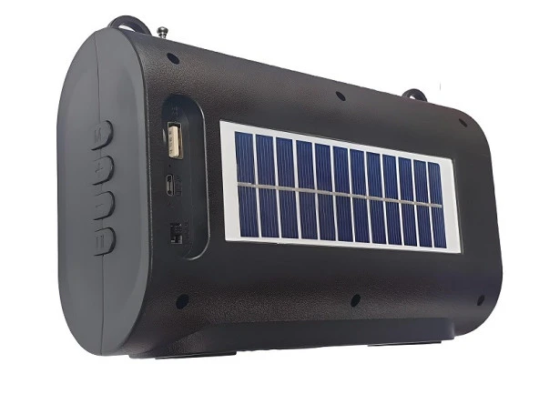 Concord JZ630 Solar Şarj Panelli FM Radyolu Bluetooth Hoparlör - 5