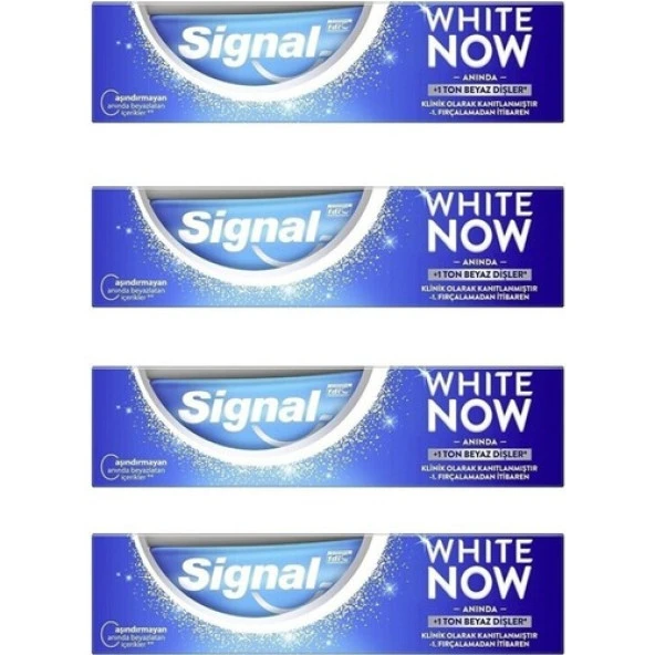 Signal White Now 75 Ml (4 Adet)