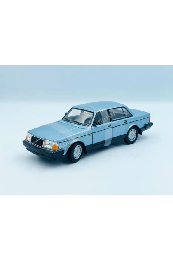 Welly 1/24 Volvo 240 Gl Model Araba Mavi