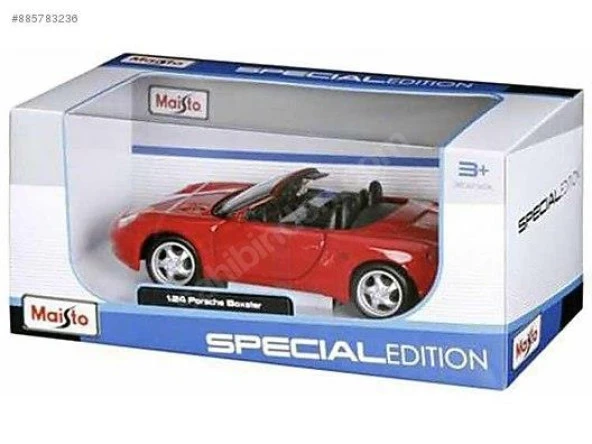 Maisto Porsche Boxster 1:24 Model Araba S/E ürün görseli 1