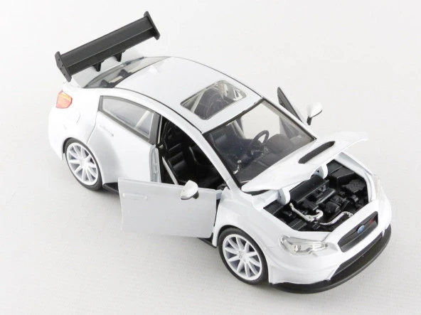 Jada Mt Little Nobodys Subaru WRX STI 1:24 Beyaz Model Araba